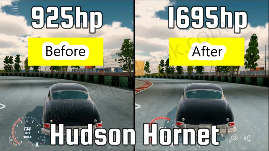 Hudson Hornet in Car Parking Multiplayer | Gearbox Guide