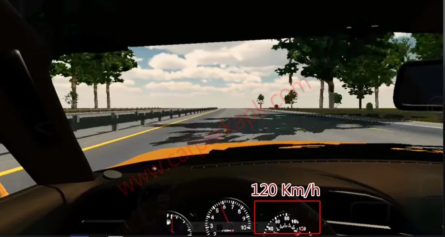 Toyota Supra MK4  top speed test with stock engine