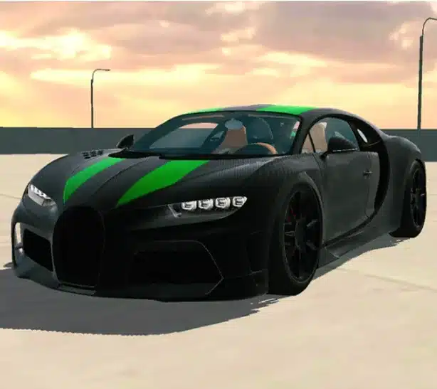 Bugatti Chiron Car parking Multiplayer