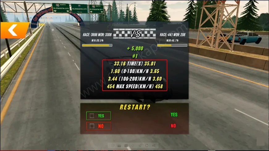 Race results car parking multiplayer 